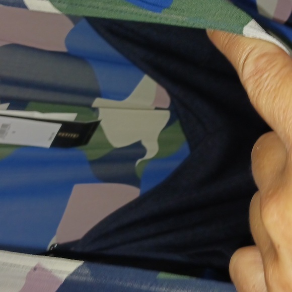 Banana Republic Factory dress - S - blue geometric pattern. Size xl also avail - Picture 8 of 13